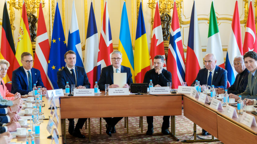 Marea Britanie, Franţa, Ucraina şi alte ţări europene vor forma o „coaliţie a celor hotărâţi”