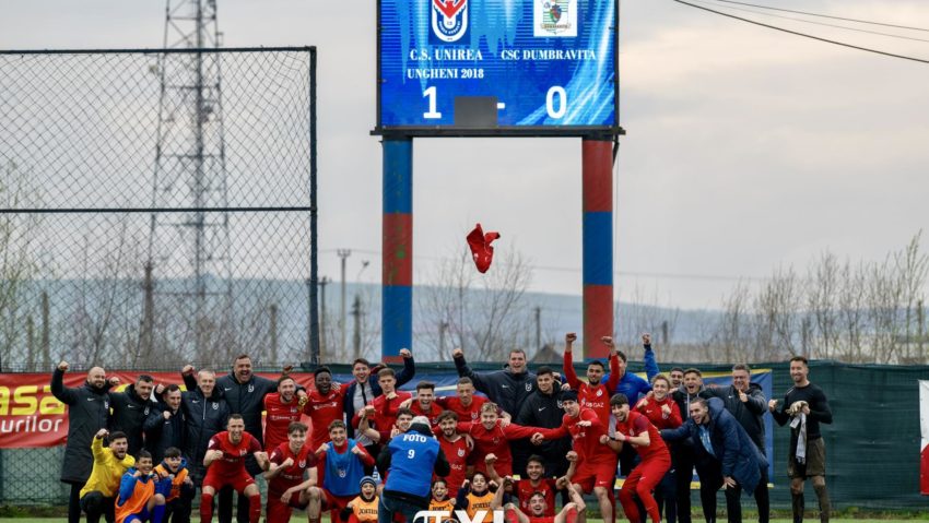 Unirea Ungheni începe cu dreptul play-out-ul Ligii a II-a