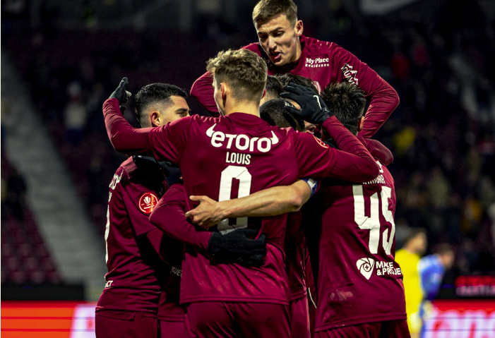 CFR Cluj, o nouă victorie cu Craiova