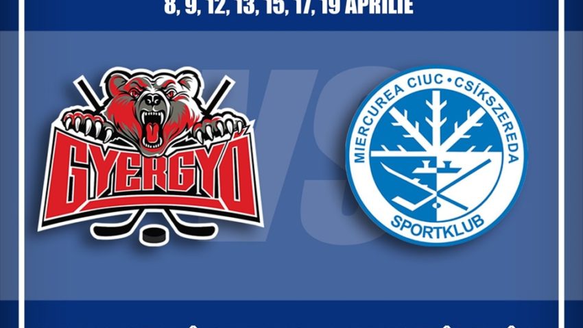 Gheorgheni și Csíkszereda, în finala Erste Liga de hochei Gheorgheni și Csíkszereda, în finala Erste Liga de hochei