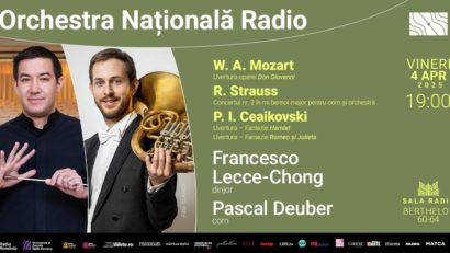 Hamlet, Don Giovanni, Romeo și Julieta – uverturi celebre la Sala Radio