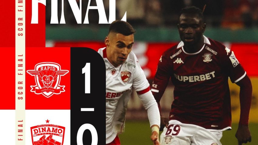 Rapid a câștigat derby-ul cu Dinamo la fotbal Rapid a câștigat derby-ul cu Dinamo la fotbal