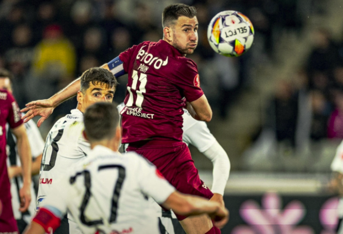 Derby-ul clujean la fotbal, câștigat de U Derby-ul clujean la fotbal, câștigat de U