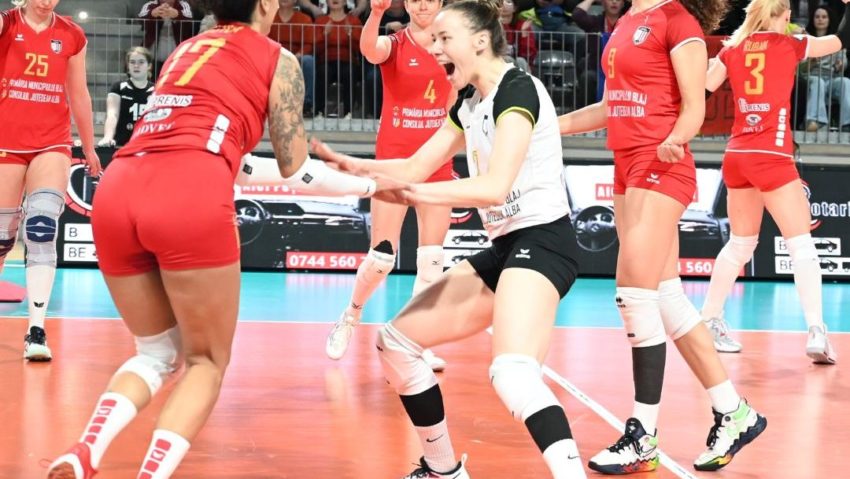 Egal, 1-1, în finala Diviziei A1 de volei feminin