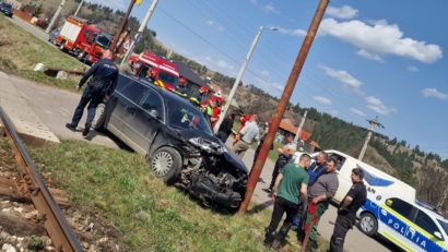 Circulație feroviară oprită la Gălăuțaș, din cauza unui accident