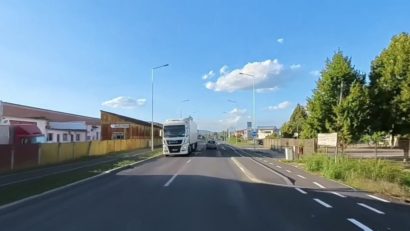 Restricții de circulație pentru autovehiculele de peste 3,5 tone pe trei artere de circulaţie din Sfântu Gheorghe