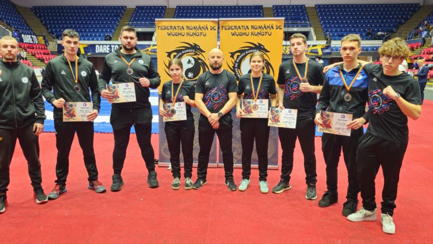 Sportivii de la CSM Tg.Mureș, pe podiumul Naționalelor de wushu Sportivii de la CSM Tg.Mureș, pe podiumul Naționalelor de wushu