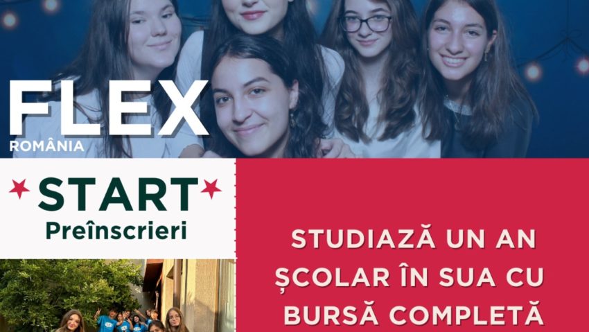 Liceenii români care doresc să studieze în Statele Unite se pot preînscrie în Programul FLEX 2026-2027 Liceenii români care doresc să studieze în Statele Unite se pot preînscrie în Programul FLEX 2026-2027