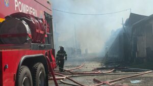 Zece incendii gestionate de pompierii mureșeni în Minivacanța de 1 Mai