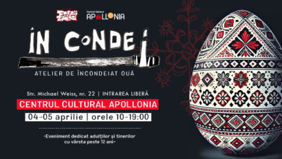 Atelier de încondeiat ouă, la Brașov