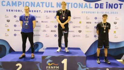 Înotătorul mureșean Daniel Nicușan, campion național la 50 m bras