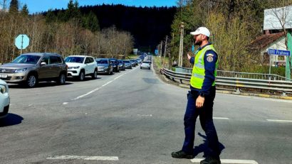 Valori ridicate de trafic pe DN1 Brașov- București