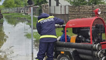 Tot mai multe localități din județul Brașov, afectate de inundații