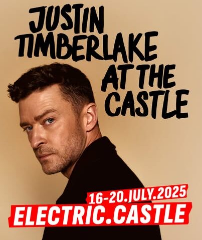 Justin Timberlake va fi cap de afiş la Electric Castle în 2025.