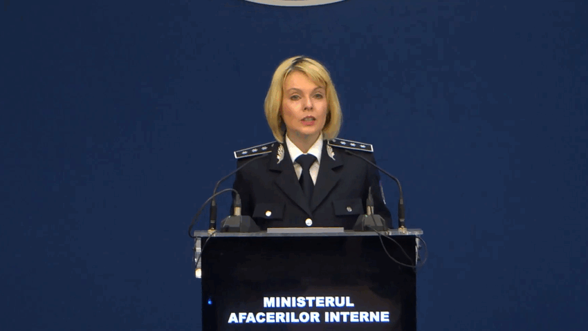 Declaraţii ale purtătorului de cuvânt al Ministerului de Interne, Monica Dajbog Declaraţii ale purtătorului de cuvânt al Ministerului de Interne, Monica Dajbog
