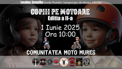 Copiii pe motoare, la a doua ediţie