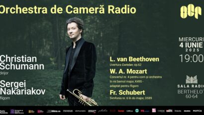 Serghei Nakariakov interpretează Mozart la Sala Radio