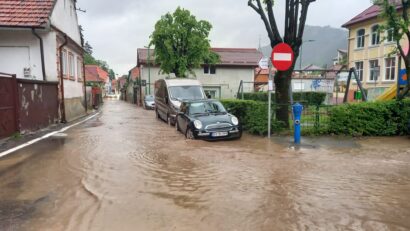 Județul Brașov a fost afectat de ploile din ultimele ore