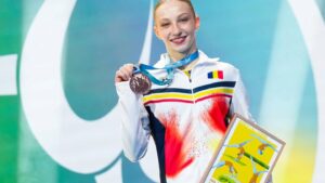 Gimnasta Ana Bărbosu, bronz în finala europeană la individual compus
