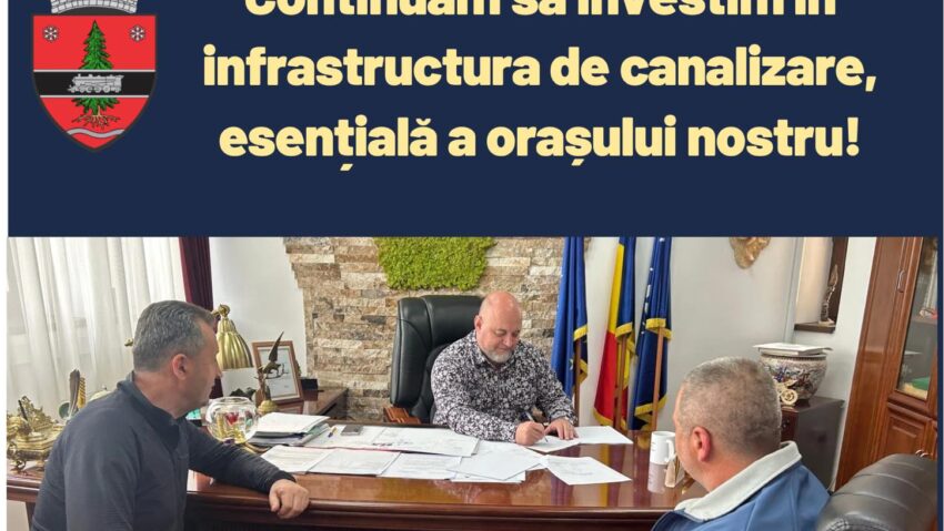 Investiţie de 1,7 milioane euro pentru extinderea reţelei de canalizare din Întorsura Buzăului Investiţie de 1,7 milioane euro pentru extinderea reţelei de canalizare din Întorsura Buzăului