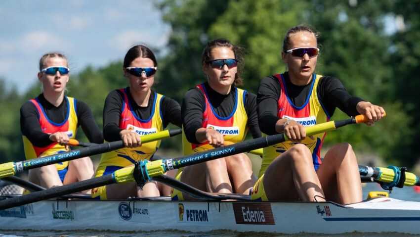 Mureșeanca Marina Ariana Balint, medaliată cu bronz la Europenele de canotaj