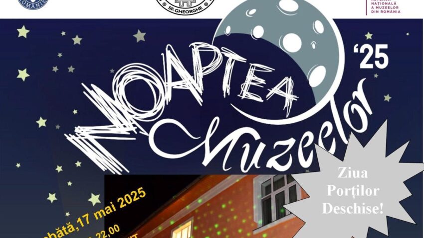 Program pentru toate vârstele la Noaptea Muzeelor, organizat de Muzeul Carpaţilor Răsăriteni Program pentru toate vârstele la Noaptea Muzeelor, organizat de Muzeul Carpaţilor Răsăriteni