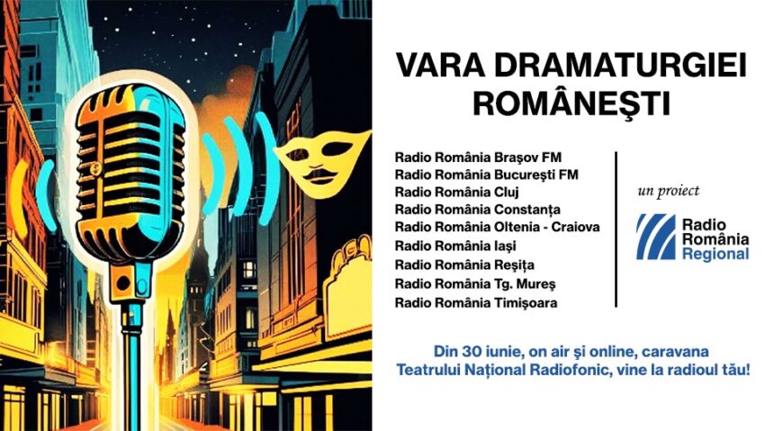 Urmărește Caravana Teatrului Radiofonic la Radio România Regional! Urmărește Caravana Teatrului Radiofonic la Radio România Regional!