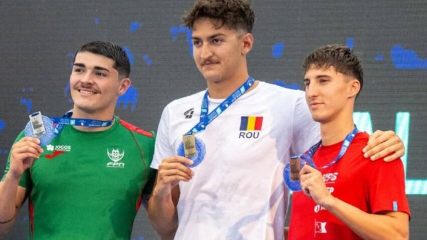 Doi înotători români… de aur Doi înotători români… de aur