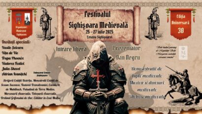 Festivalul Sighişoara Medievală va avea loc între 25 şi 27 iulie