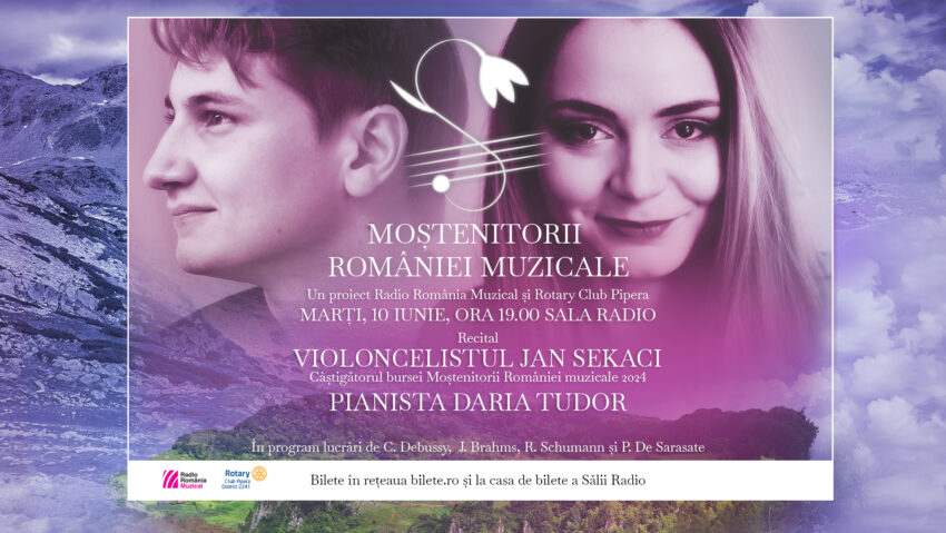 “Moștenitorii României muzicale”: recital-eveniment susținut de violoncelistul Jan Sekaci și pianista Daria Tudor “Moștenitorii României muzicale”: recital-eveniment susținut de violoncelistul Jan Sekaci și pianista Daria Tudor