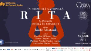 Premieră la Bucharest Opera Festival, marca Radio România, Rita de Donizetti