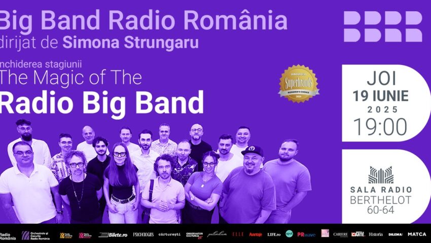 The Magic of Radio Big Band închide stagiunea de jazz la Sala Radio The Magic of Radio Big Band închide stagiunea de jazz la Sala Radio