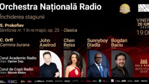 Carmina Burana închide stagiunea la Sala Radio