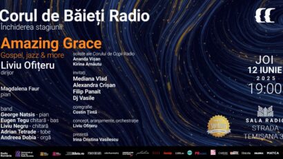 „Amazing Grace” – concert prezentat de Corul de Băieţi Radio