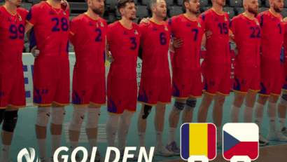 România, primul eșec în Golden League la volei masculin