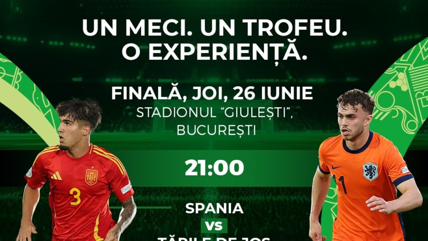 Finala UEFA Under 19: Spania – Olanda Finala UEFA Under 19: Spania – Olanda