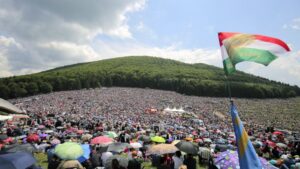 La Şumuleu Ciuc are loc Liturghia de Rusalii