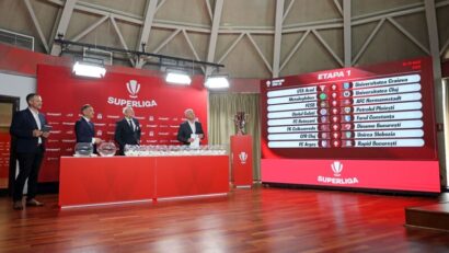 S-a stabilit programul SuperLigii de fotbal