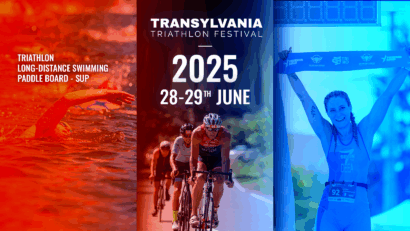 Peste 400 de participanţi la Transylvania Triathlon Festival 2025