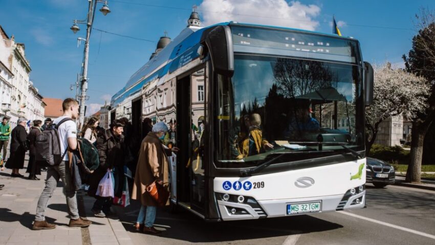Linie nouă de transport public în Mureș Linie nouă de transport public în Mureș