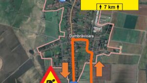 Restricții de circulație pe DN15 (Târgu Mureș – Reghin) la Dumbrăvioara