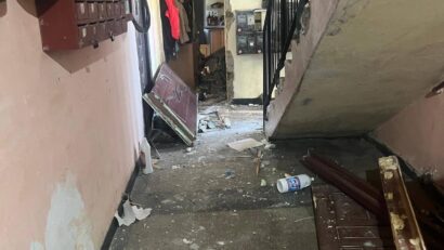 Explozie într-un apartament din Reghin