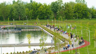 Lac artificial din Sfântu Gheorghe reabilitat cu fonduri europene