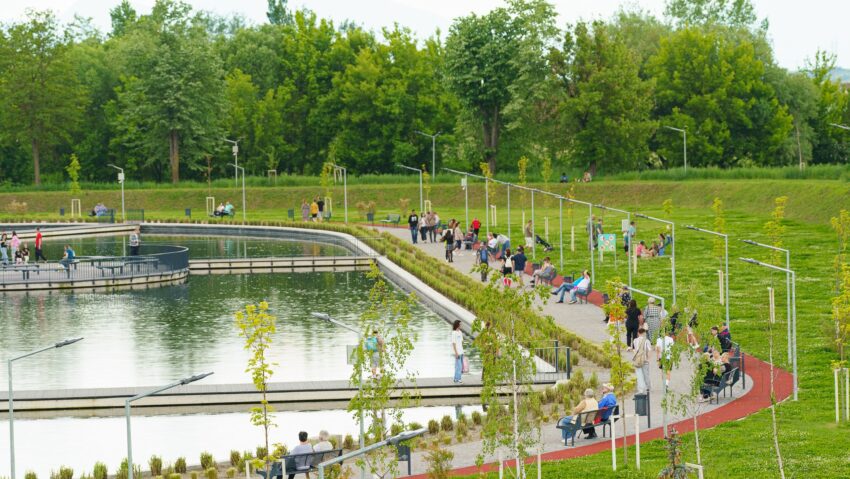 Lac artificial din Sfântu Gheorghe reabilitat cu fonduri europene