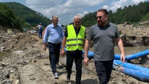 Prefectul județului Mureș, în vizită de lucru la Praid