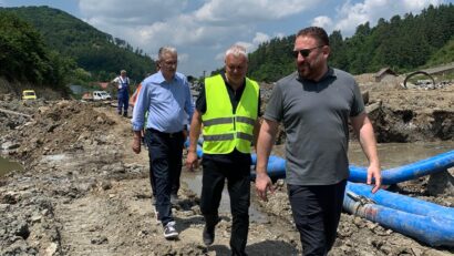 Prefectul județului Mureș, în vizită de lucru la Praid