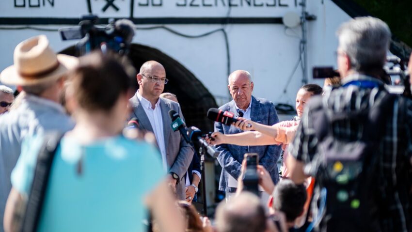 Preşedintele Ungariei a fost în vizită la Praid Preşedintele Ungariei a fost în vizită la Praid