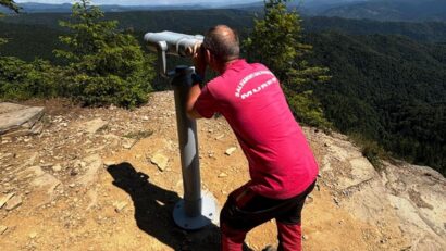 Telescop panoramic pe Scaunul Domnului