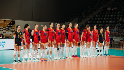 Echipele de volei ale României susțin noi jocuri în Golden League