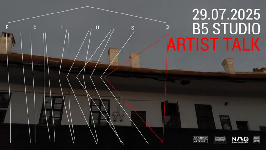 RETUȘ 3- artist talk la B5 Studio RETUȘ 3- artist talk la B5 Studio